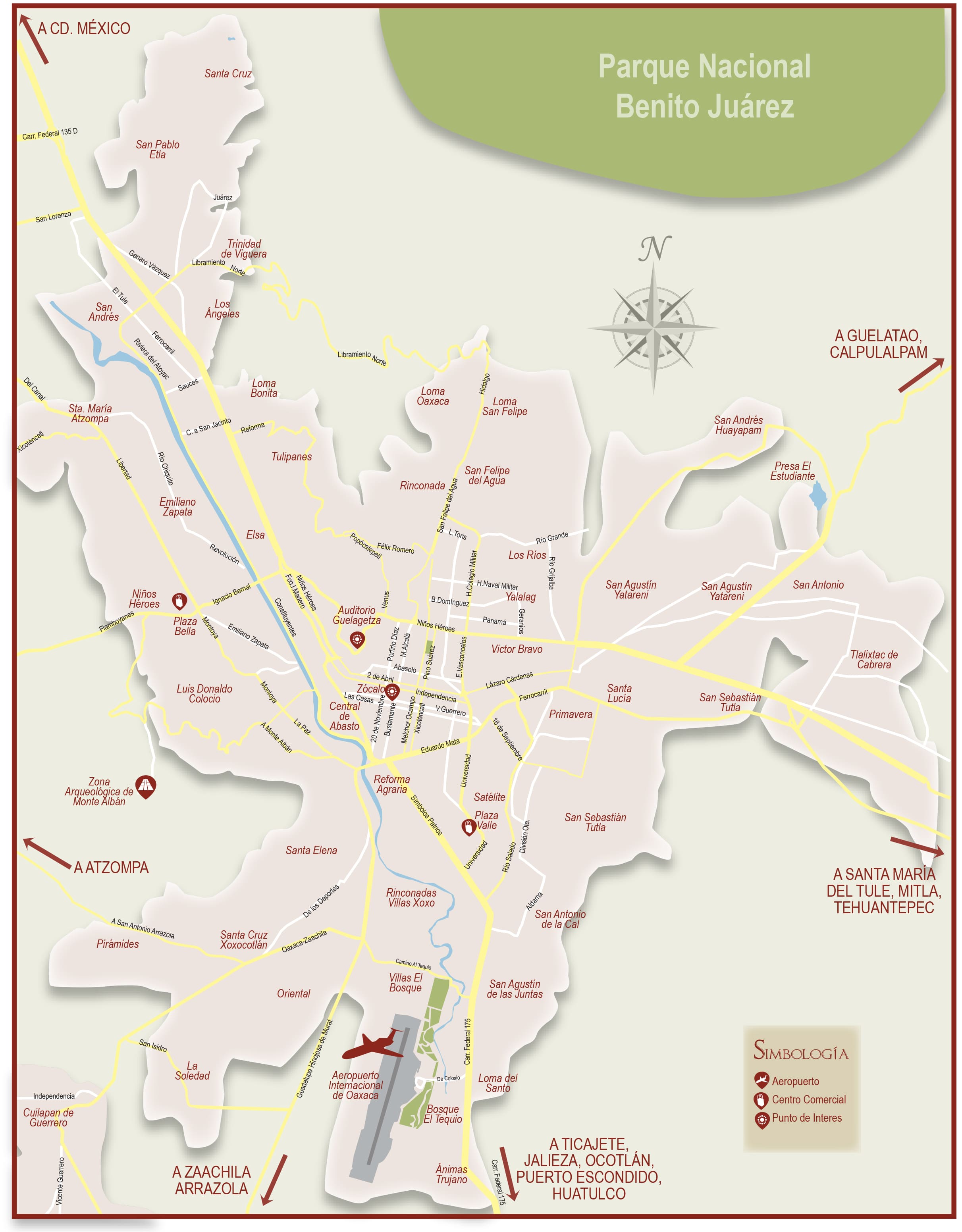 Mapas de Oaxaca